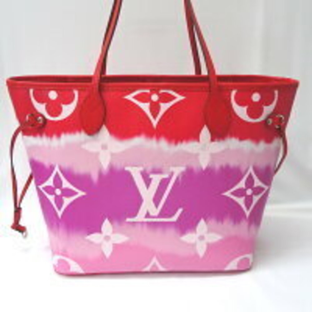 Louis Vuitton Tote Bag LV Escale Neverfull Rouge